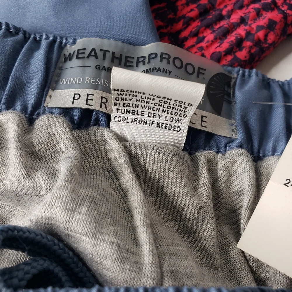 Weatherproof Garment Co Ankle Zip Pants XL Wind Rain Resistant Street Athletic